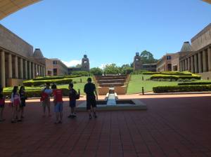 The campus centerpiece of Bond University or "Uni" (Australians don't like to say words longer than three syllables). 